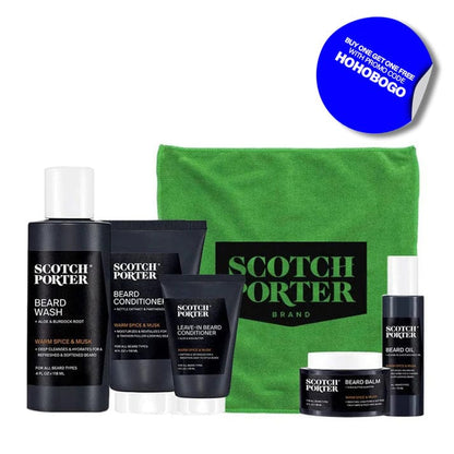 SCOTCH PORTER BRAND Beard Care Products Get Bearded Collection