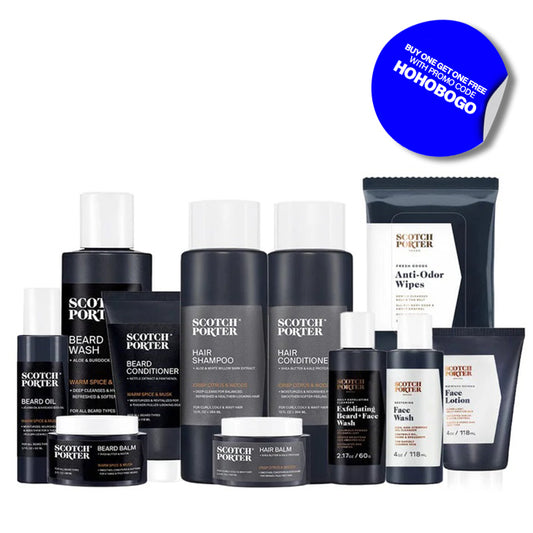 Head to Toe Collection - Hair, Beard, Face and Body Bundle