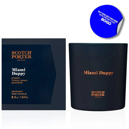 SCOTCH PORTER BRAND Candle The Miami Duppy Candle