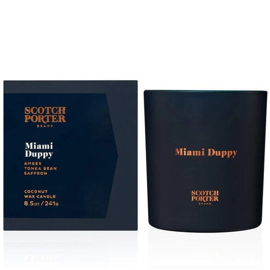 SCOTCH PORTER BRAND Candle The Miami Duppy Candle