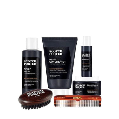 SCOTCH PORTER BRAND Beard Care Products Beard Grooming Kit For The Modern Black Men