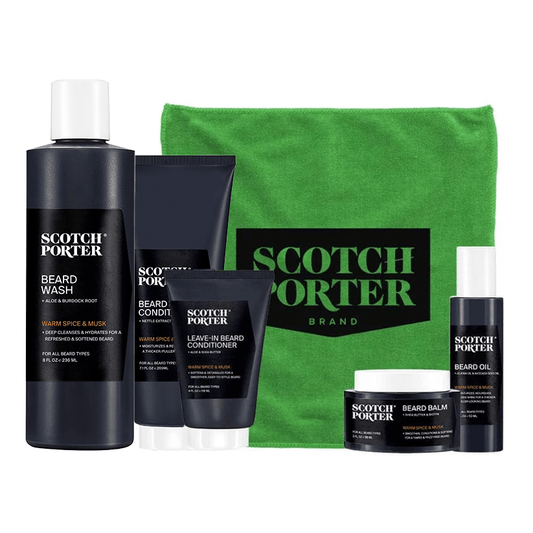 SCOTCH PORTER BRAND Beard Care Products Get Bearded Collection