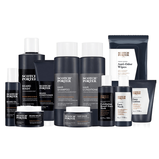 Head to Toe Collection - Hair, Beard, Face and Body Bundle - Scotch Porter